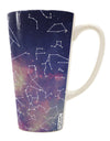 16 Ounce Conical Latte Coffee Mug with Constellations Color All Over Print - Expertly Crafted Drinkware TooLoud-Conical Latte Mug-TooLoud-White-Davson Sales