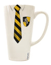 16 Ounce Conical Latte Coffee Mug with Wizard Uniform Yellow and Black AOP All Over Print - TooLoud-Conical Latte Mug-TooLoud-White-Davson Sales