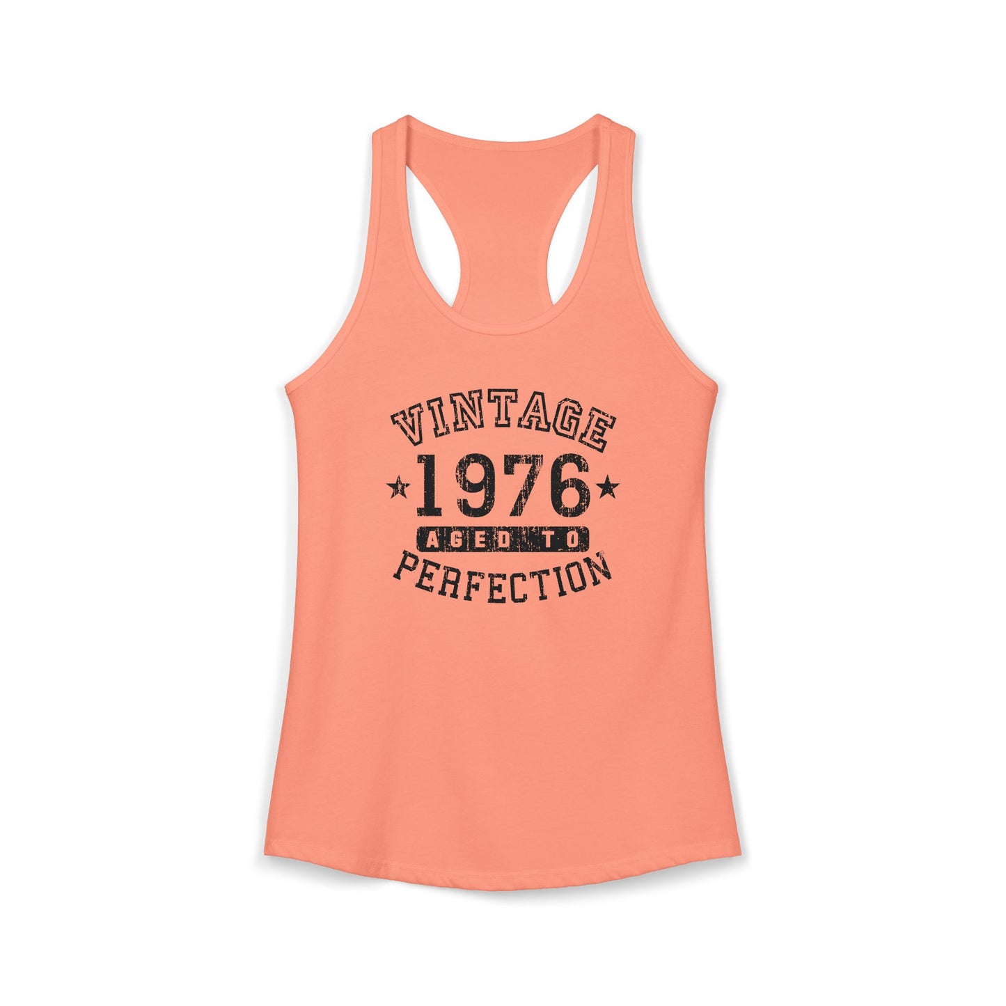 1976 – Vintage Birth Year Women’s Racerback Tank Top by TOOLOUD