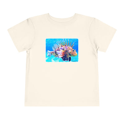 Lionfish in Watercolor Toddler T-Shirt by TOOLOUD