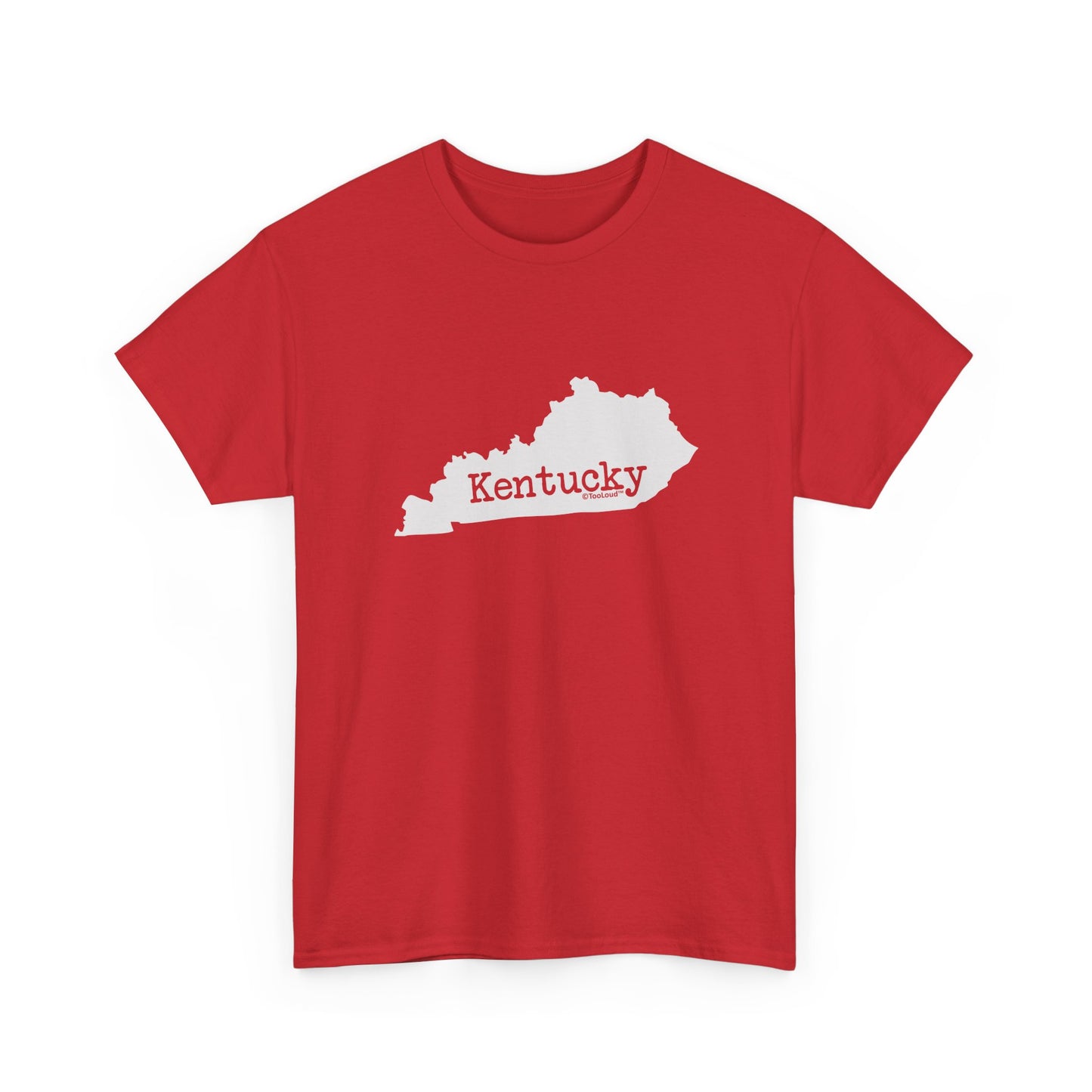 Kentucky – United States Shape Adult Dark T-Shirt by TOOLOUD