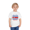 TOOLOUD Costa Rica Flag Toddler T-Shirt