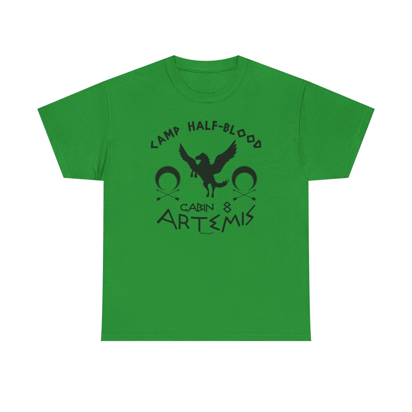 Camp Half Blood Cabin 8 Artemis Adult T-Shirt by TOOLOUD
