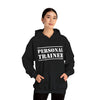 Personal Trainer Military Style Text Dark Hoodie Sweatshirt by TooLoud