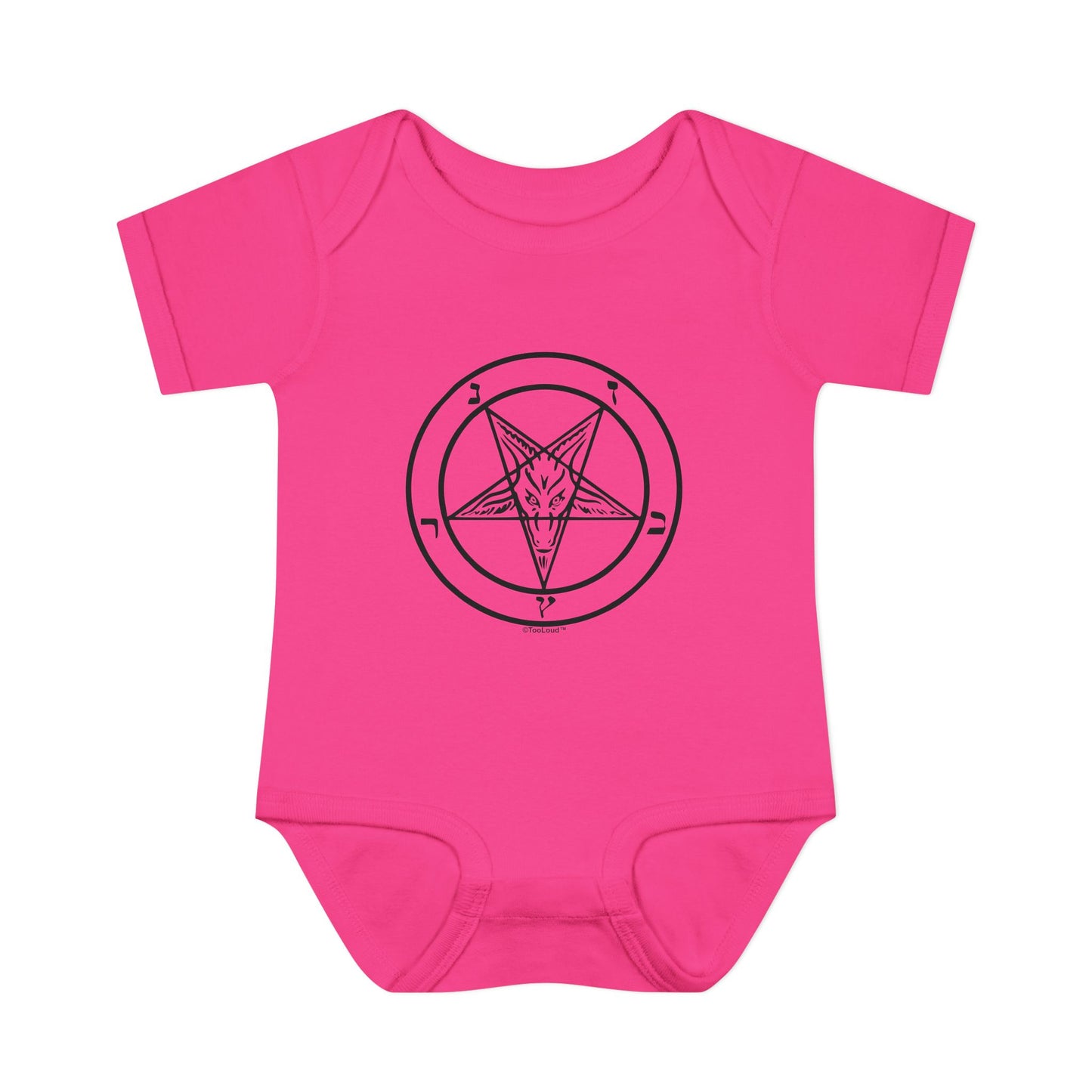 Sigil of Baphomet Baby Romper Bodysuit by TOOLOUD