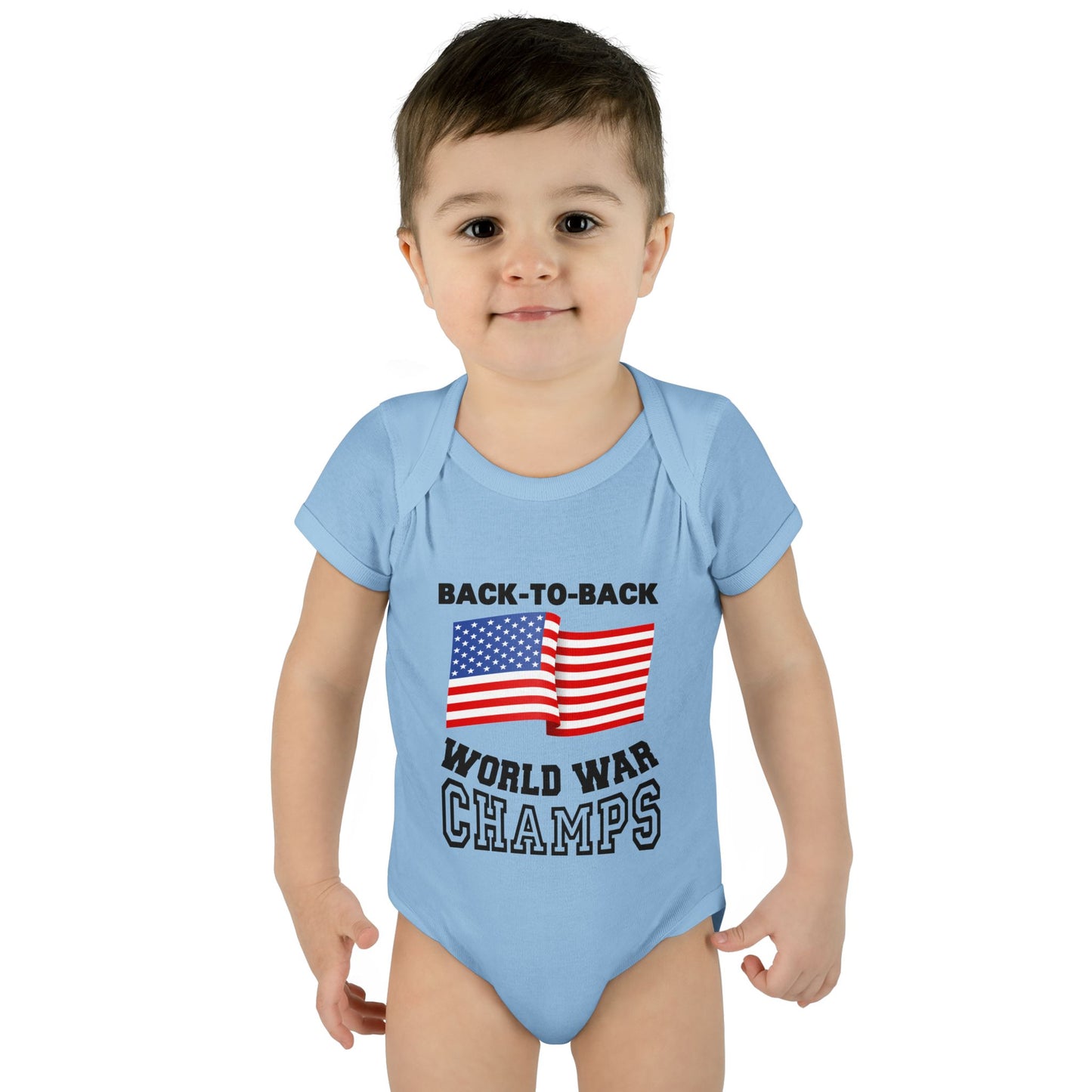Back to Back World War Champs Infant Onesie by TOOLOUD