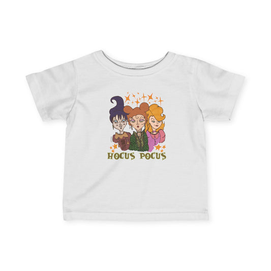 Hocus Pocus Witches Infant T-Shirt by TOOLOUD – Cute and Spooky Baby Apparel