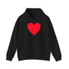 TOOLOUD Big Red Heart Valentine's Day Dark Unisex Hoodie Sweatshirt