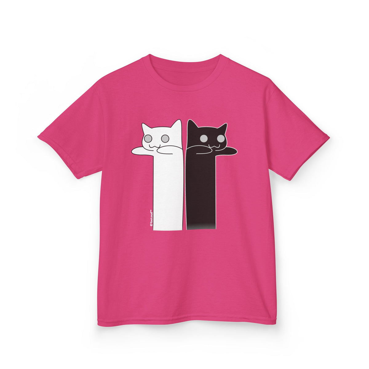 Longcat and Tacgnol – Internet Humor Children's Dark T-Shirt by TOOLOUD