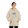 Dr. Cat MD - Cute Cat Design Unisex Hoodie Sweatshirt By TOOLOUD