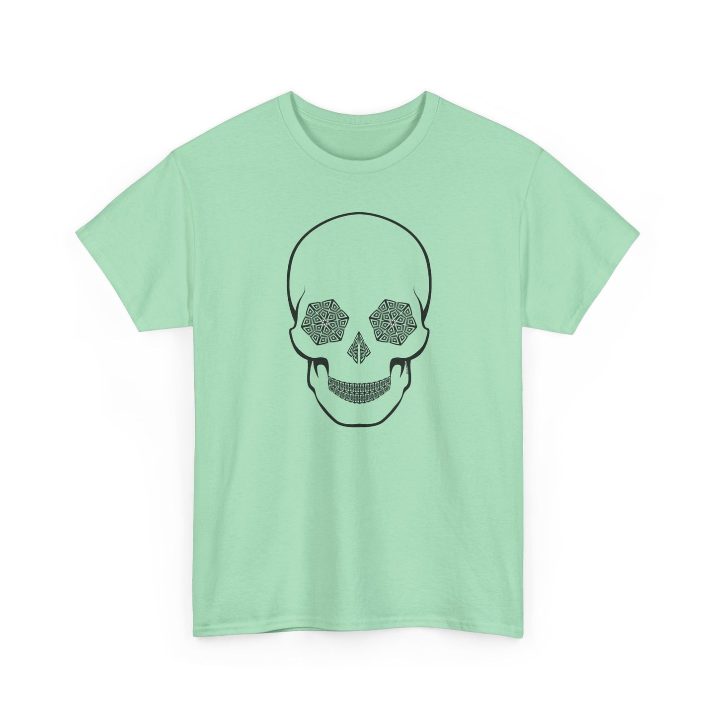 Hypno Skull Ladies Adult Women's Trippy T-Shirt by TOOLOUD