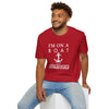 I'm on a Boat Motherf*er Adult Men's T-Shirt by TOOLOUD**