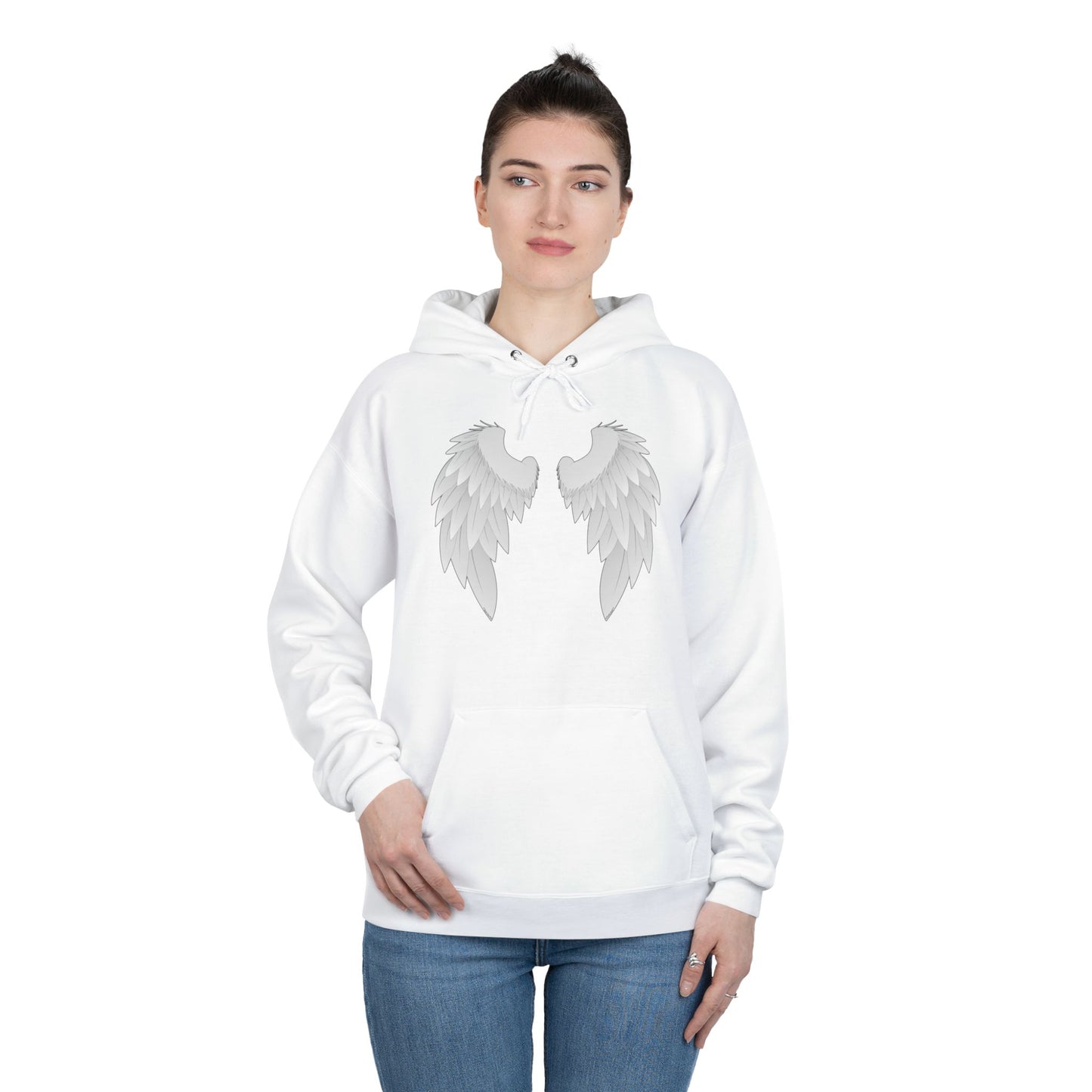 Epic Angel Wings Design Hoodie Pullover Sweatshirt by TOOLOUD