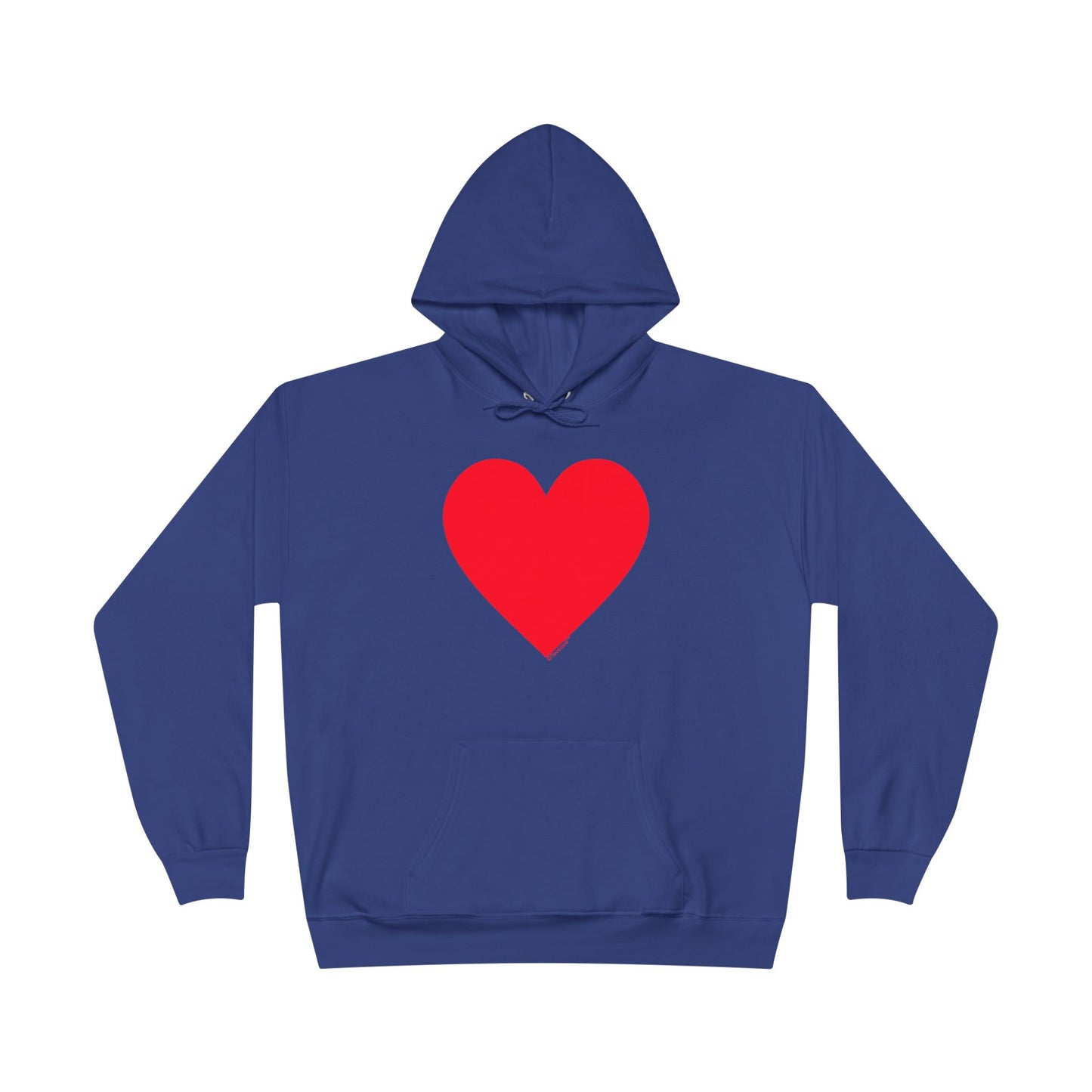 TOOLOUD Big Red Heart Valentine's Day Dark Unisex Hoodie Sweatshirt