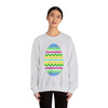 TOOLOUD Colorful Easter Egg Sweatshirt - Easter Theme