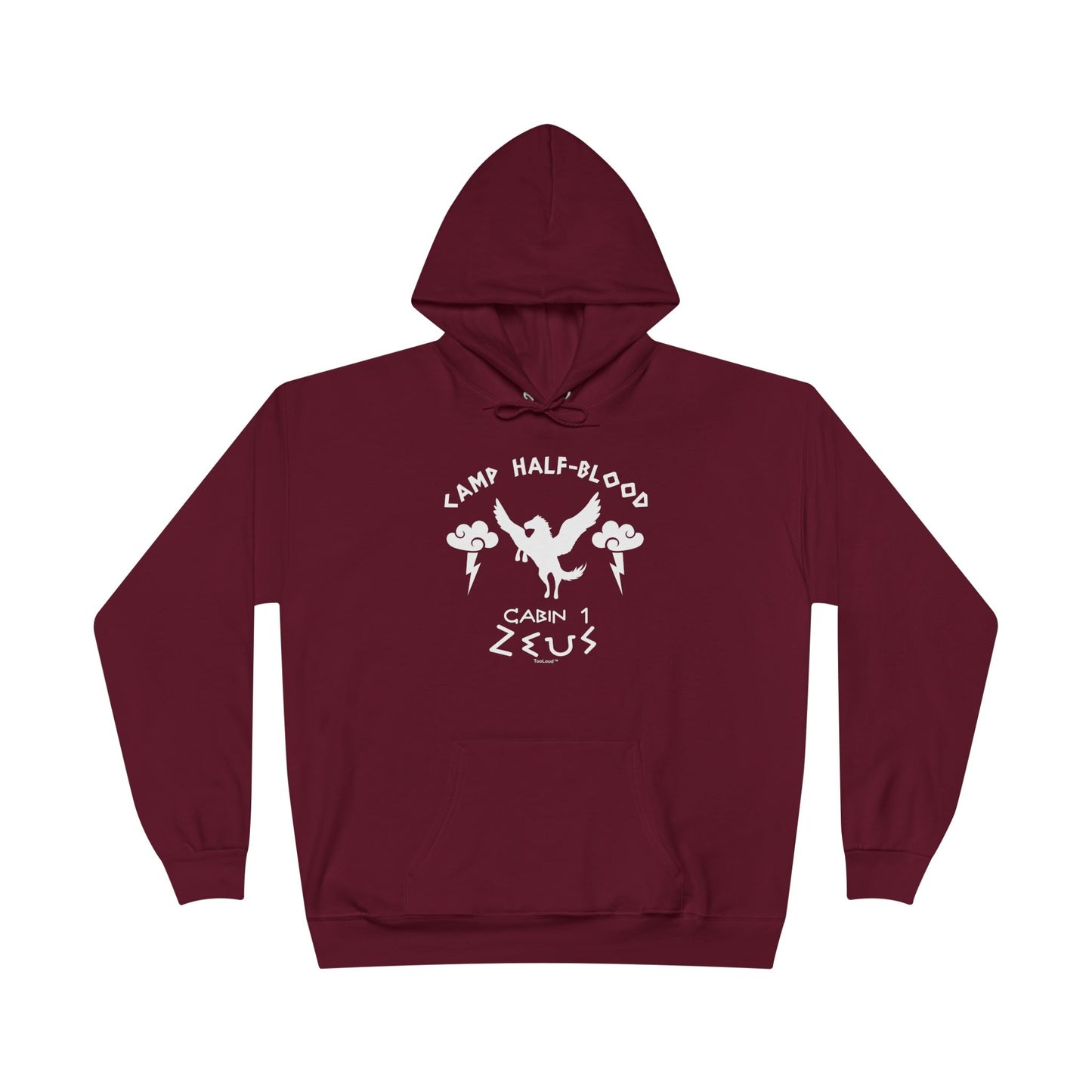 TOOLOUD Camp Half Blood Cabin 1 Zeus Dark Hoodie Sweatshirt