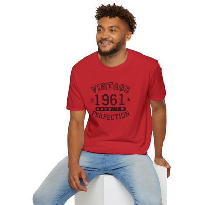 Customized Retro Birth Year Worn-In Unisex Tee for Adults – Exclusively by TooLoud