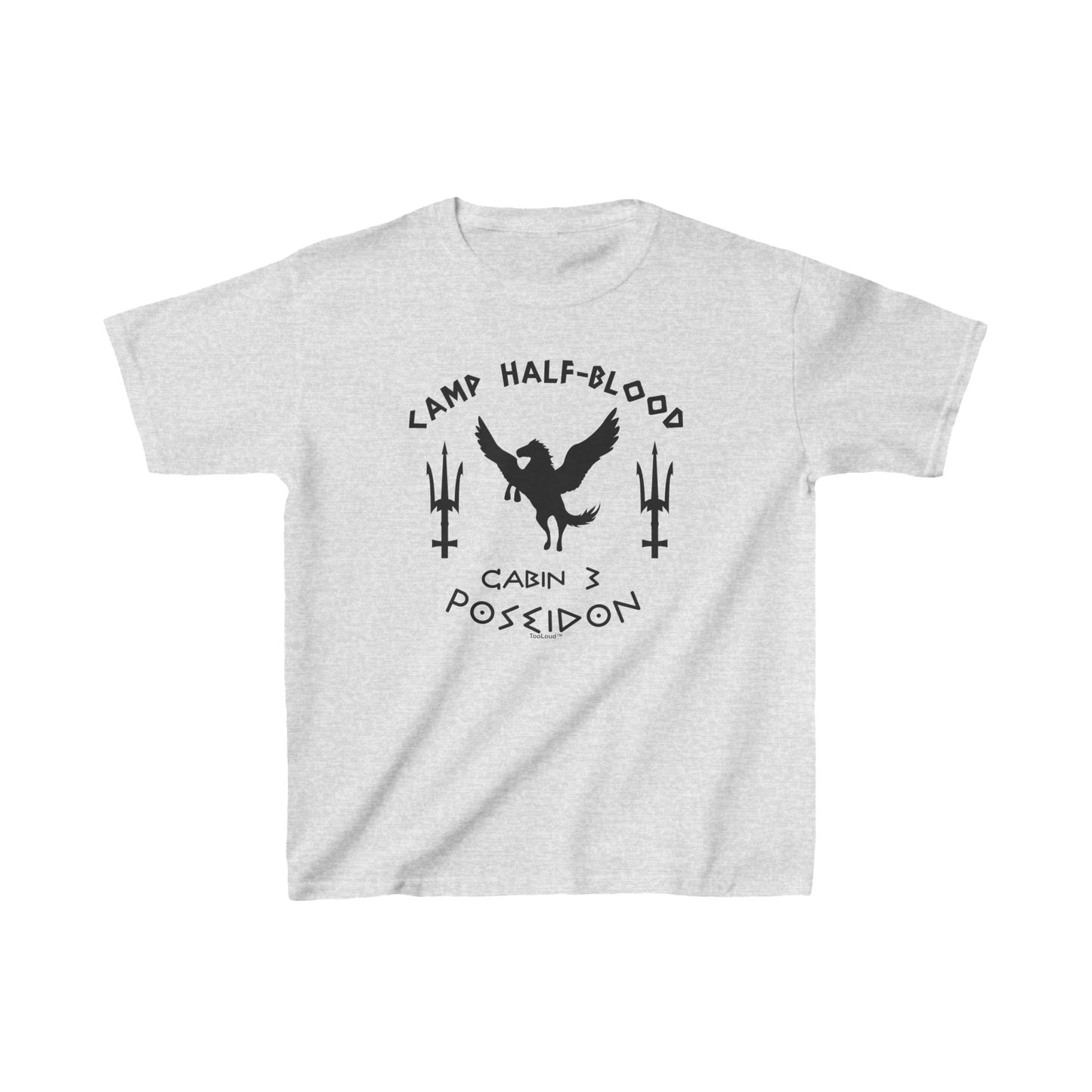 TOOLOUD Cabin 3 Poseidon Camp Half-Blood Children’s T-Shirt