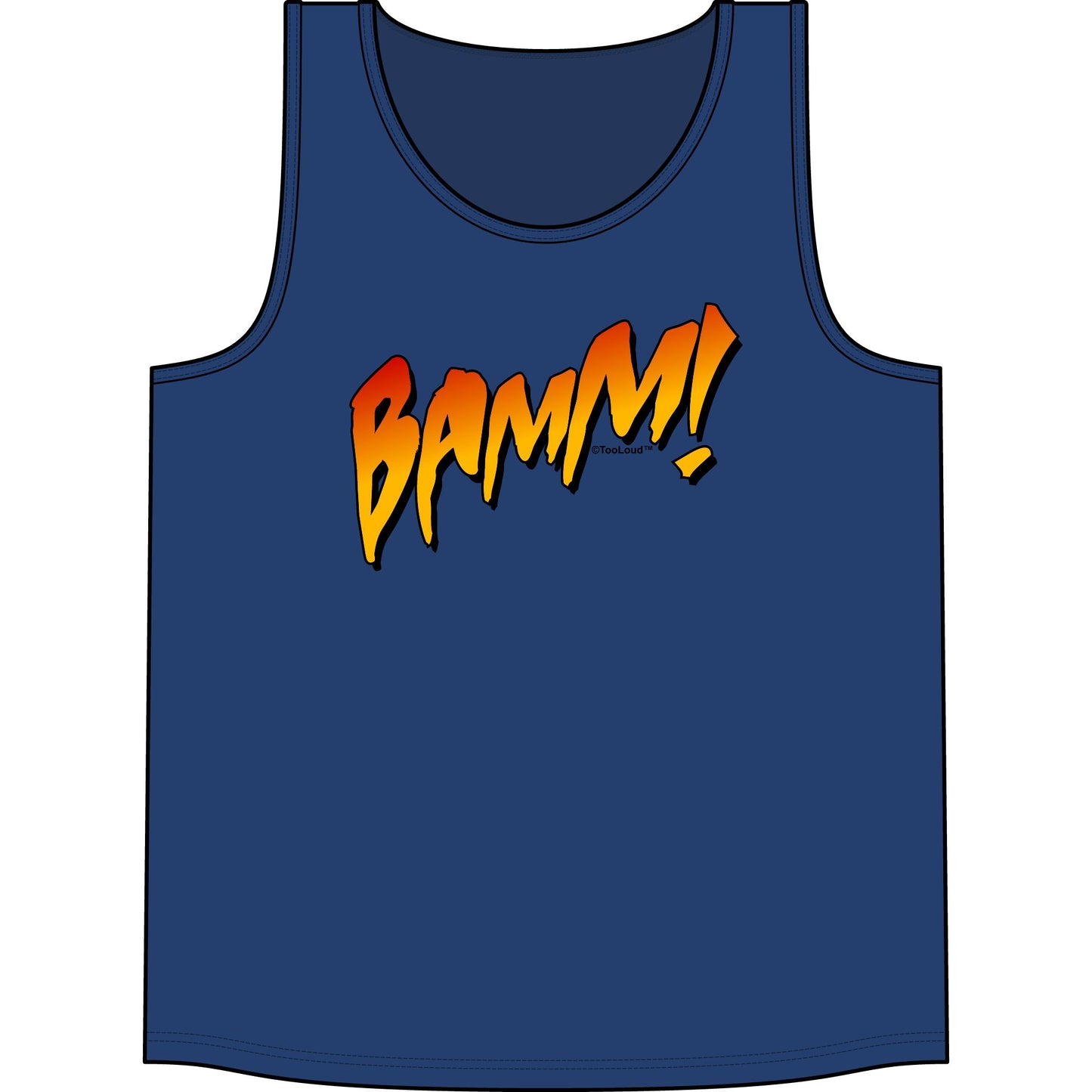 Onomatopoeia BAMM Adults Tank Top by TOOLOUD