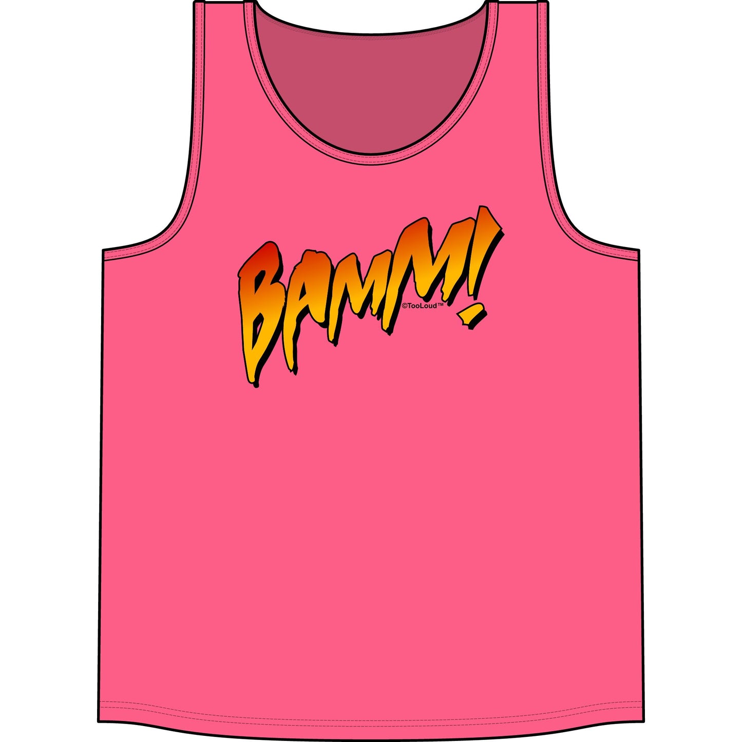 Onomatopoeia BAMM Adults Tank Top by TOOLOUD