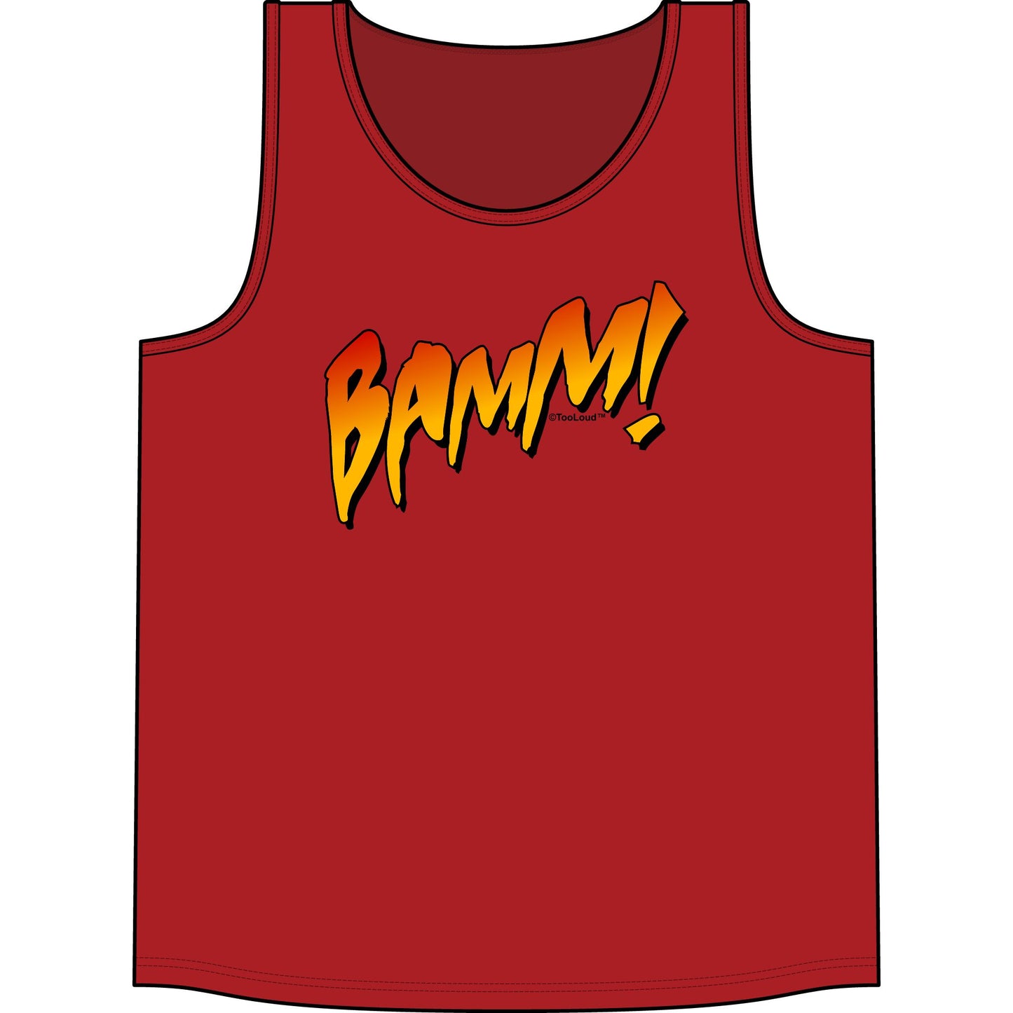 Onomatopoeia BAMM Adults Tank Top by TOOLOUD