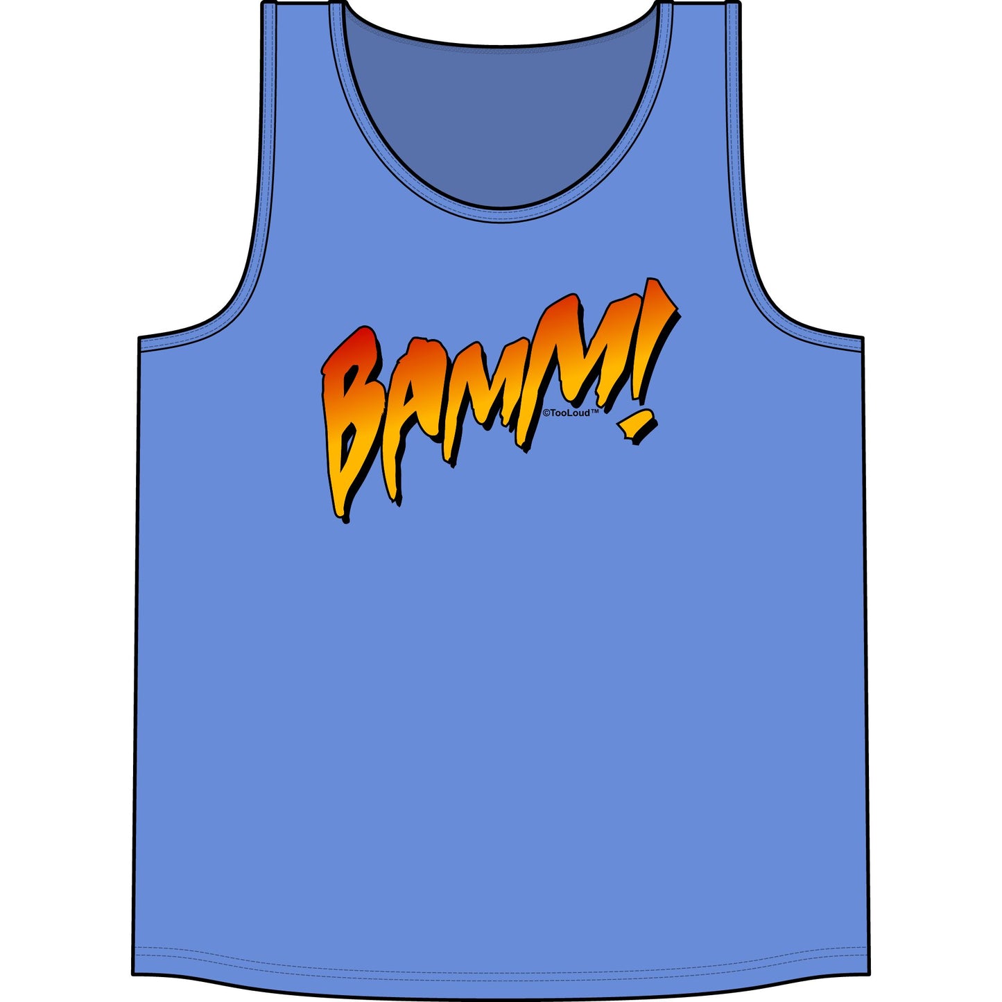 Onomatopoeia BAMM Adults Tank Top by TOOLOUD