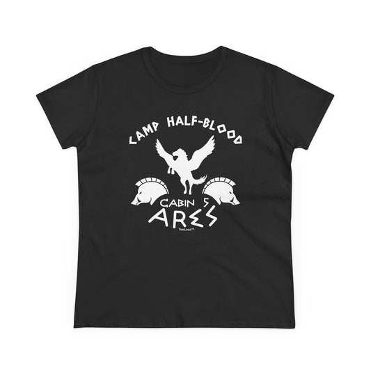 Camp Half Blood Cabin 5 Ares Children’s Dark T-Shirt by TOOLOUD