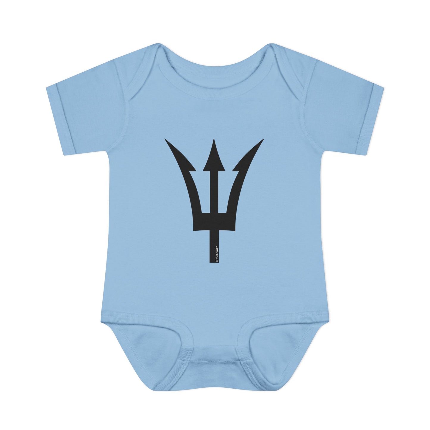 Trident of Poseidon Baby Romper Bodysuit by TOOLOUD