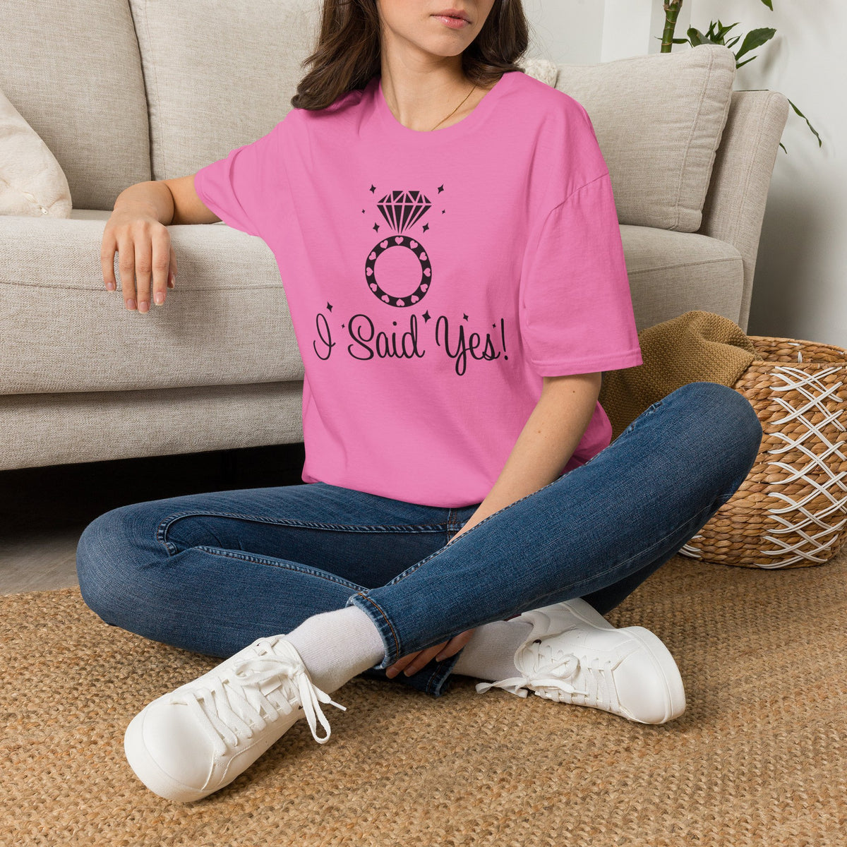 I Said Yes – Diamond Ring Women's T-Shirt by TOOLOUD