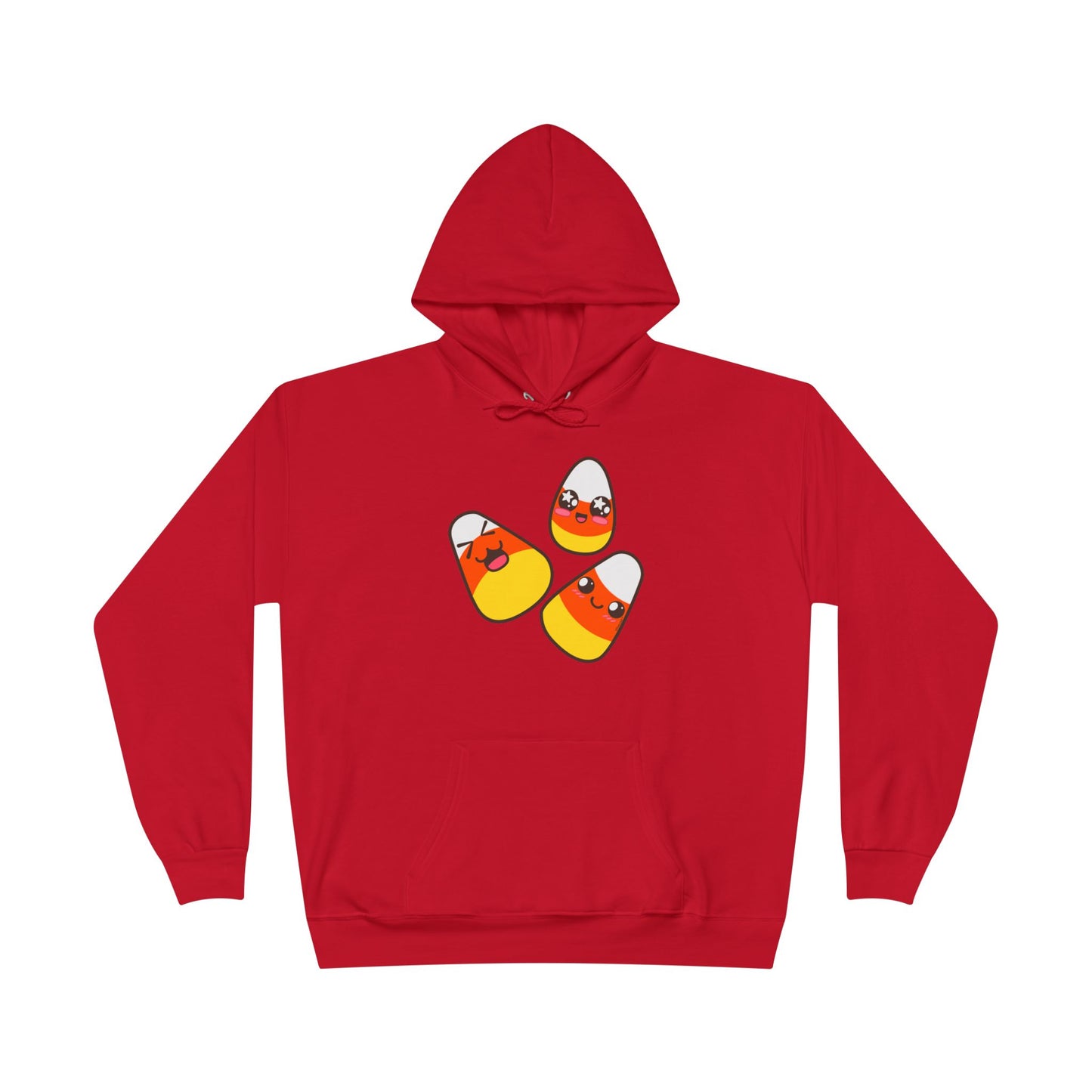 Cute Candy Corn Family Halloween Adult Hoodie Sweatshirt by TOOLOUD