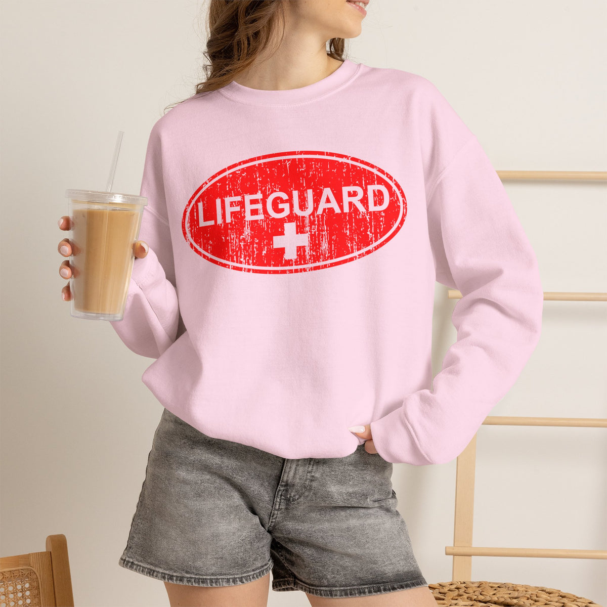Lifeguard Adult Sweatshirt – Lifeguard by TOOLOUD