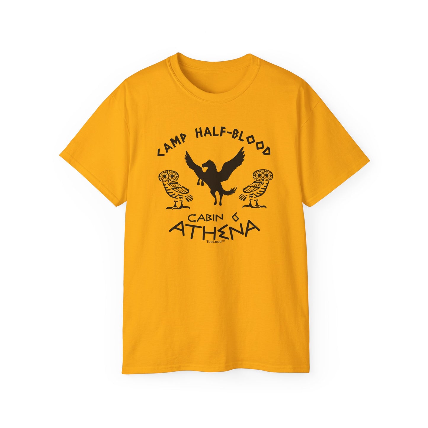 TOOLOUD Camp Half-Blood Cabin 6 Athena Women's T-Shirt (Style 2000)