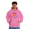 TOOLOUD Snowman Face Christmas Adult Unisex Hoodie Sweatshirt