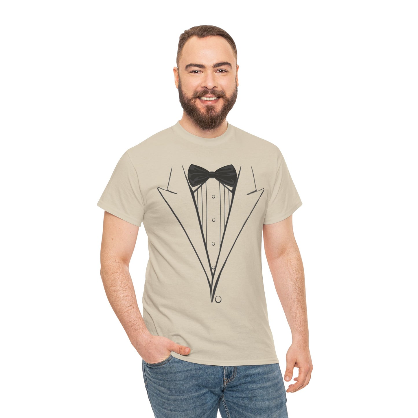 Tuxedo T-Shirt Adult Unisex by TOOLOUD
