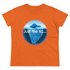 TooLoud Iceberg Just The Tip Women's Cotton T-Shirt