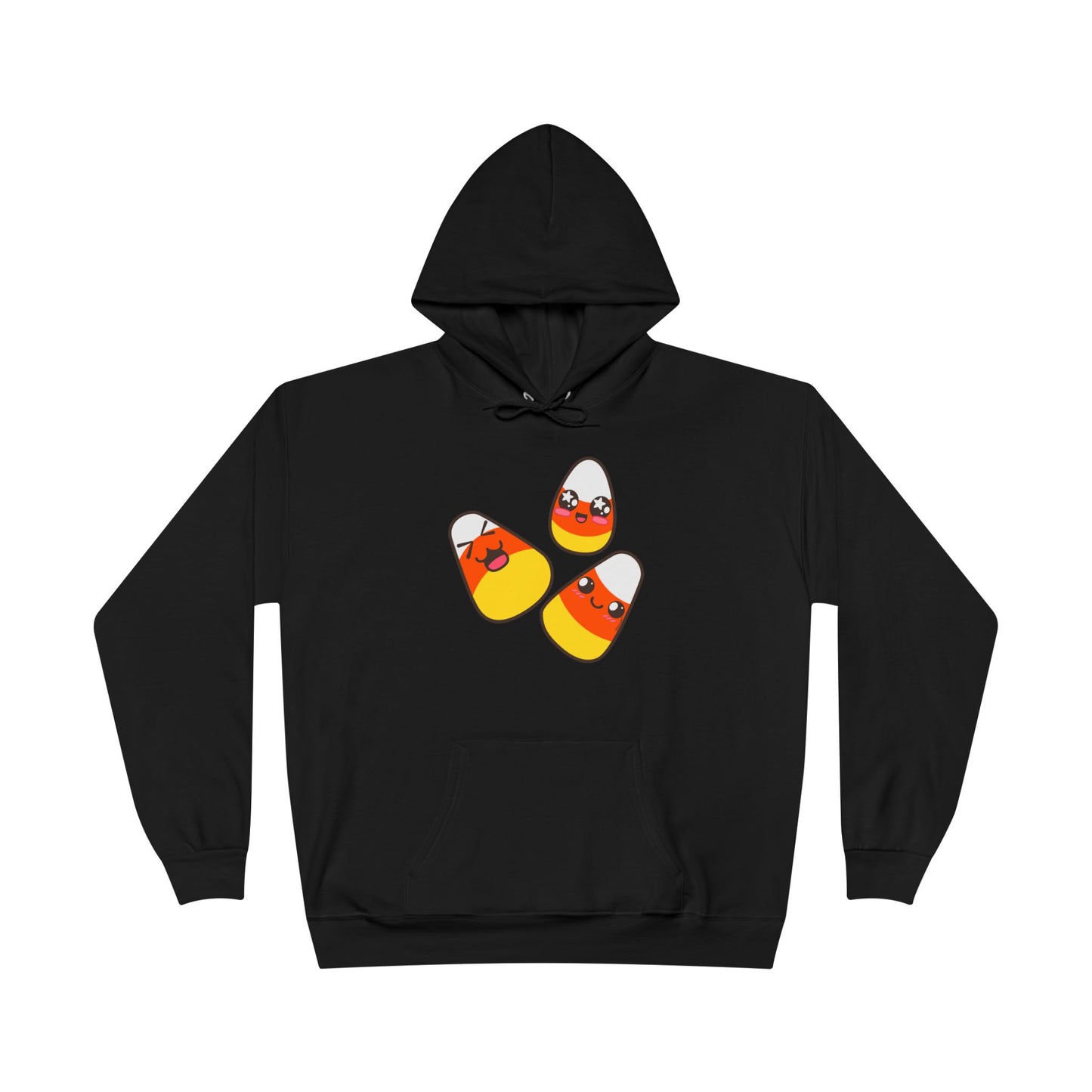 Cute Candy Corn Family Halloween Adult Hoodie Sweatshirt by TOOLOUD