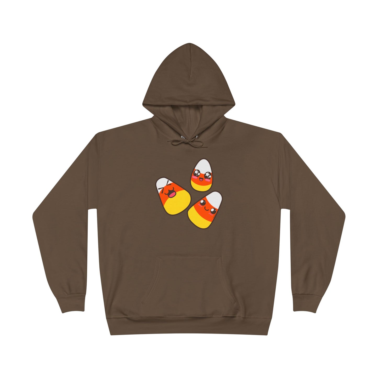 Cute Candy Corn Family Halloween Adult Hoodie Sweatshirt by TOOLOUD