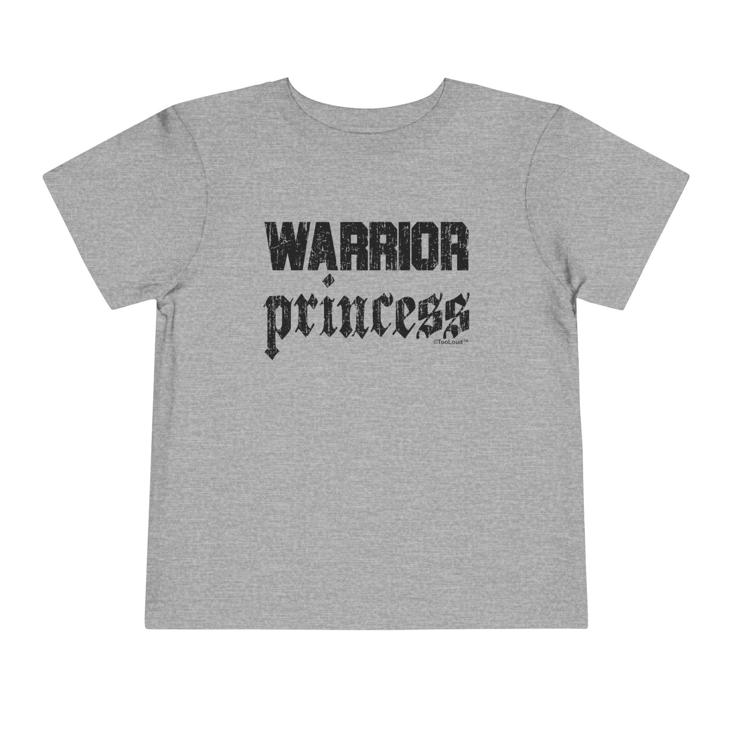 Warrior Princess Script Toddler T-Shirt by TOOLOUD