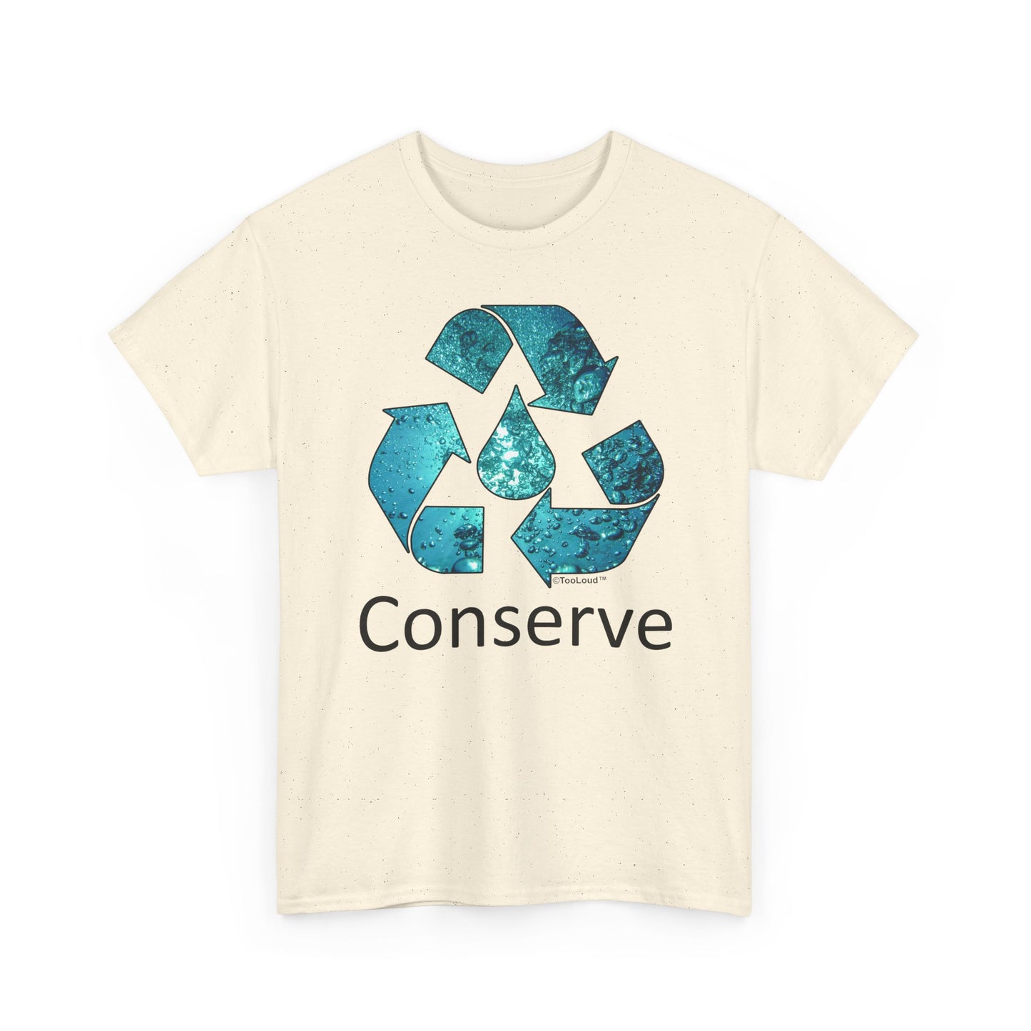 Sustainable Water Conservation Adult T-Shirt by TOOLOUD