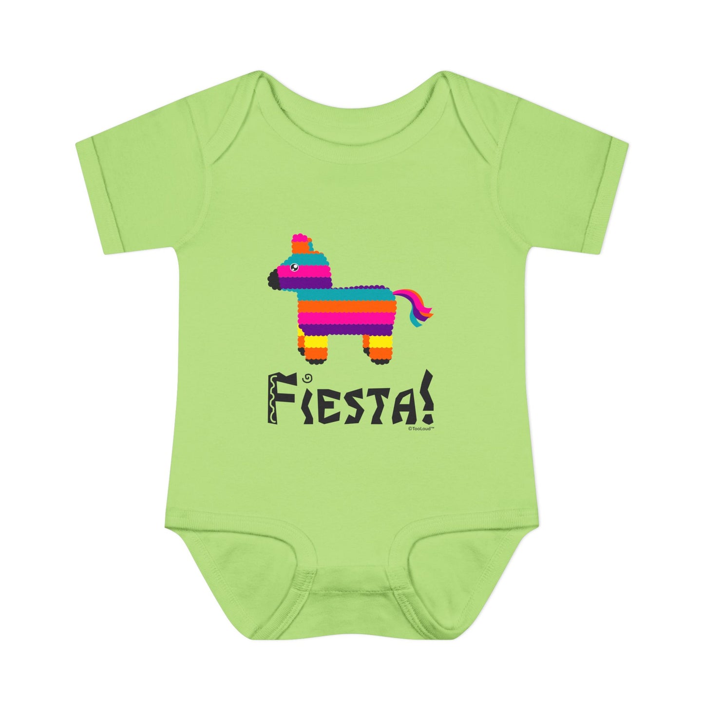 Colorful Piñata Design – Fiesta Baby Romper Bodysuit by TOOLOUD