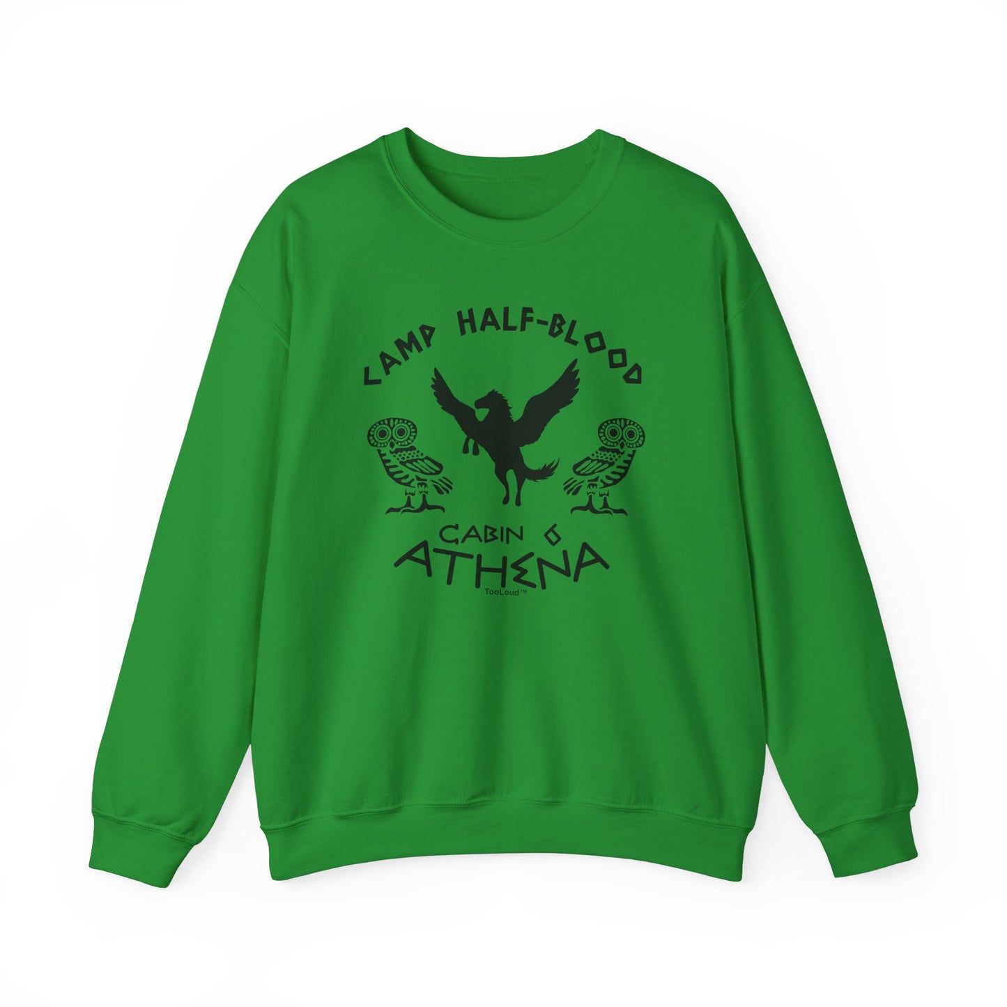 Camp Half Blood Cabin 6 Athena Adult Unisex Sweatshirt by TOOLOUD
