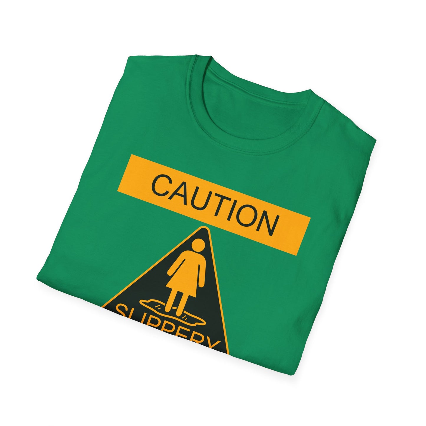 Slippery When Wet Adult's Dark T-Shirt by TOOLOUD