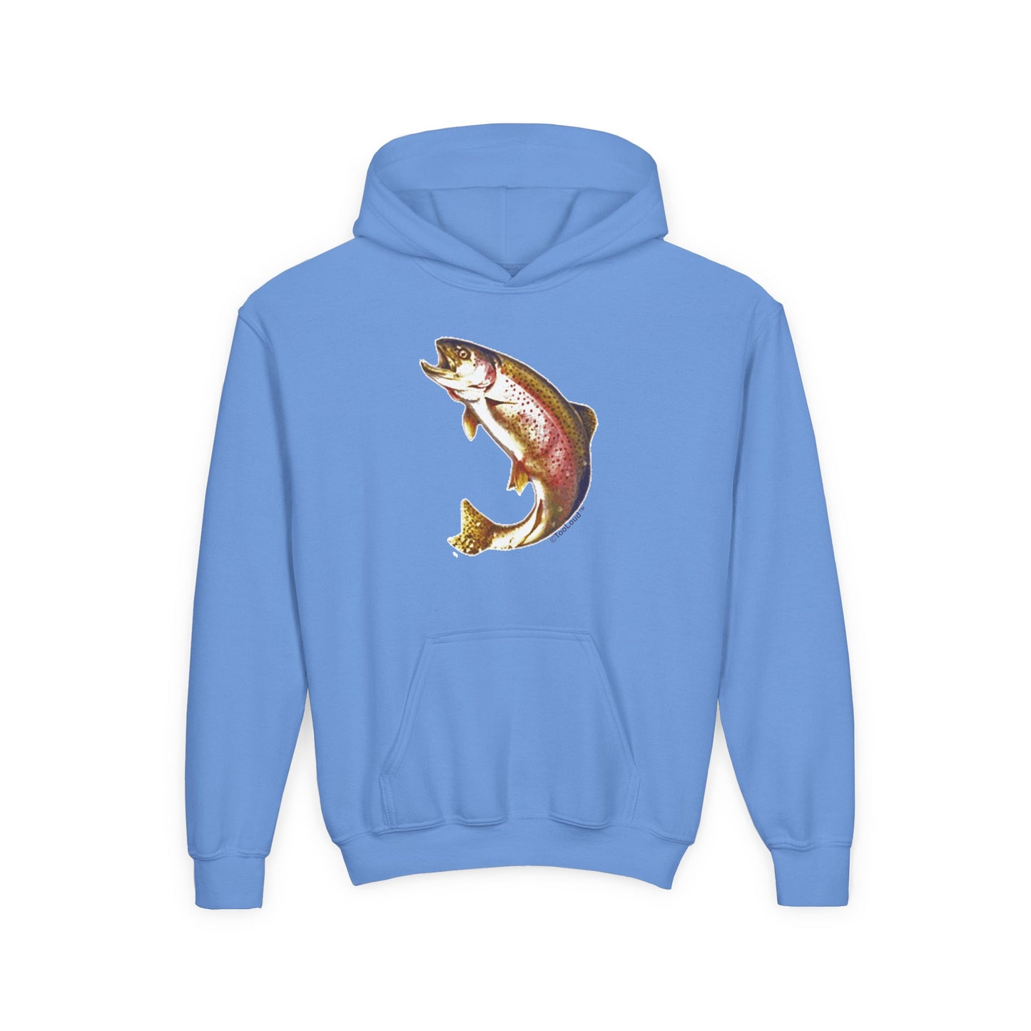 Rainbow Trout Youth Children’s Hoodie Sweatshirt by TOOLOUD