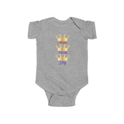 Three Kings Day - C M B Crowns Baby Romper Bodysuit by TooLoud