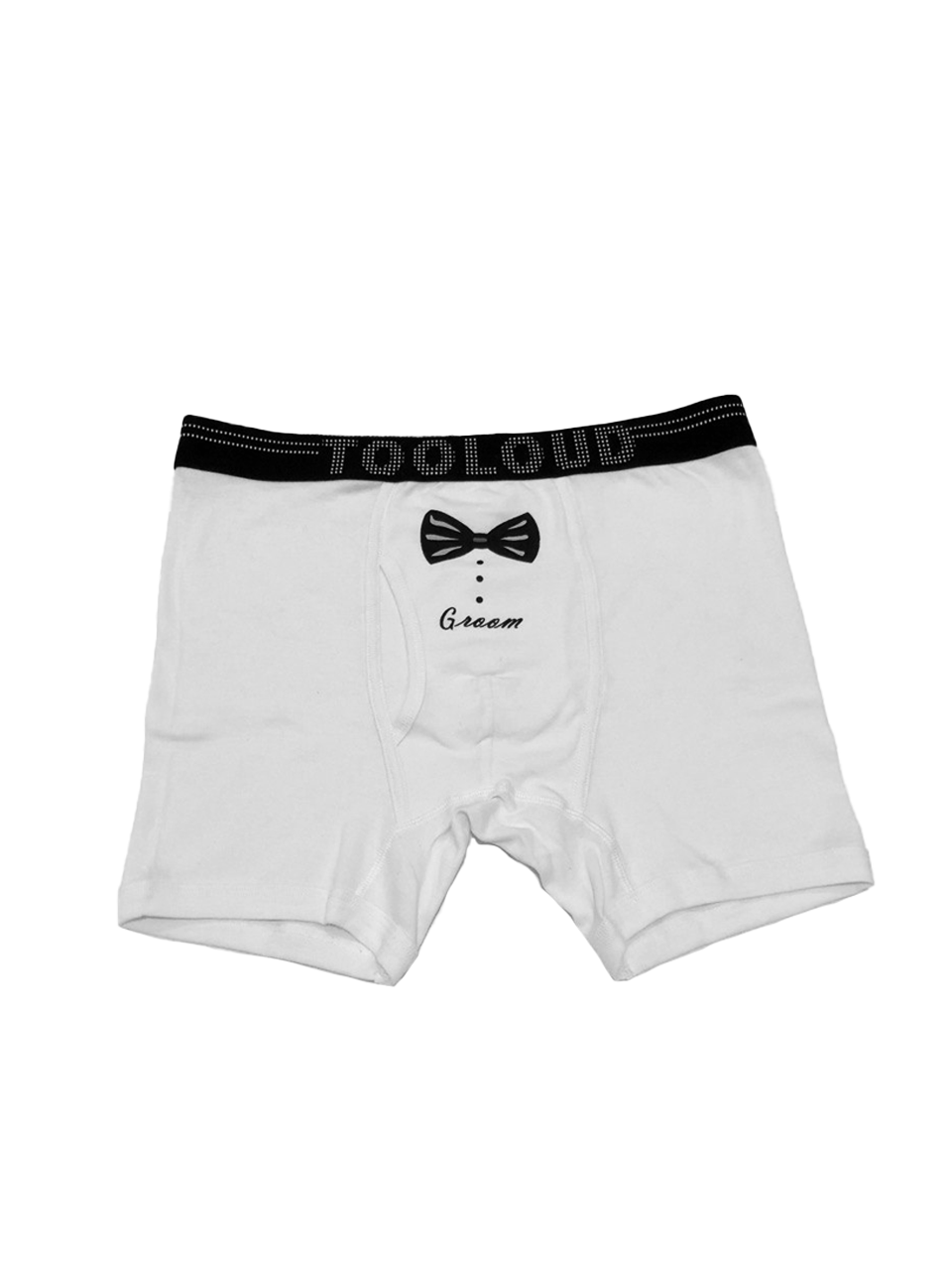 Tuxedo - Groom Boxer Briefs, Wedding Tuxedo Underwear for Men-Boxer Briefs-TooLoud-White-Small-Davson Sales