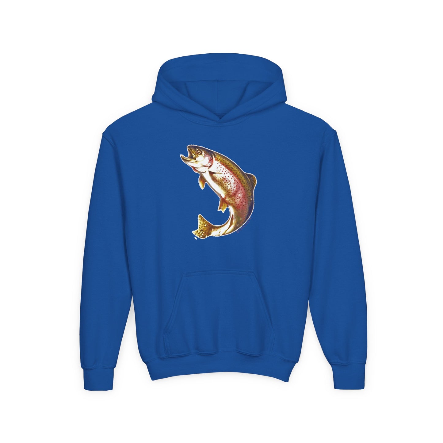 Rainbow Trout Youth Children’s Hoodie Sweatshirt by TOOLOUD