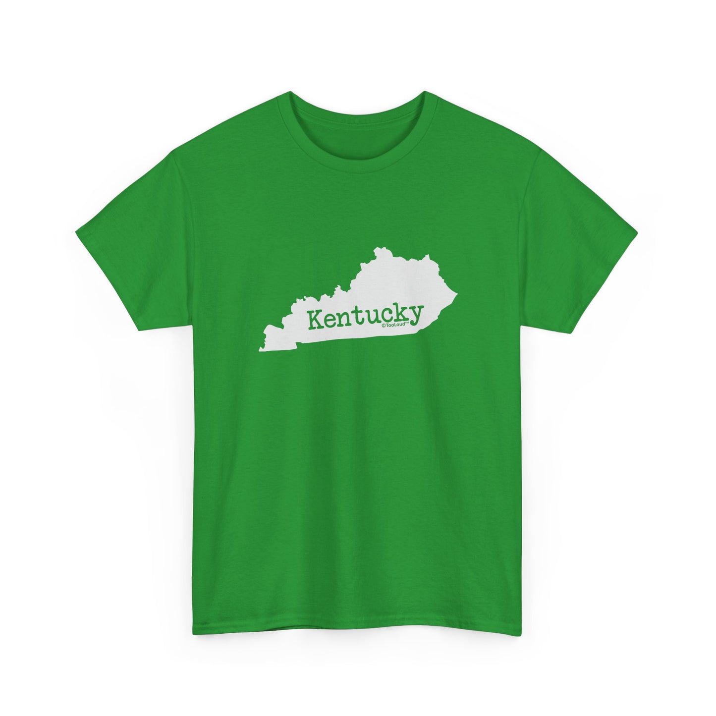 Kentucky – United States Shape Adult Dark T-Shirt by TOOLOUD