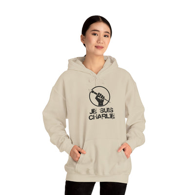 TOOLOUD Je Suis Charlie Hooded Unisex Sweatshirt