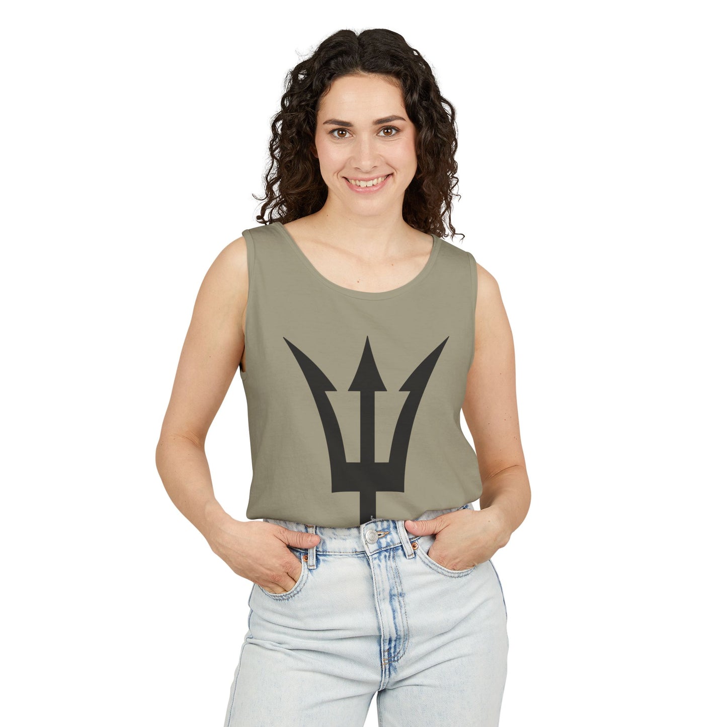 Trident of Poseidon Unisex Loose Tank Top by TOOLOUD