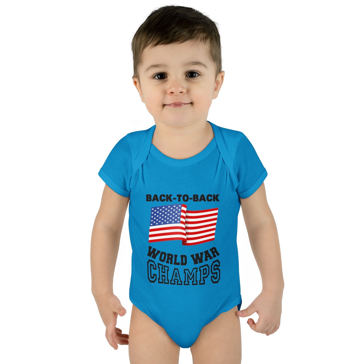 Back to Back World War Champs Infant Onesie by TOOLOUD